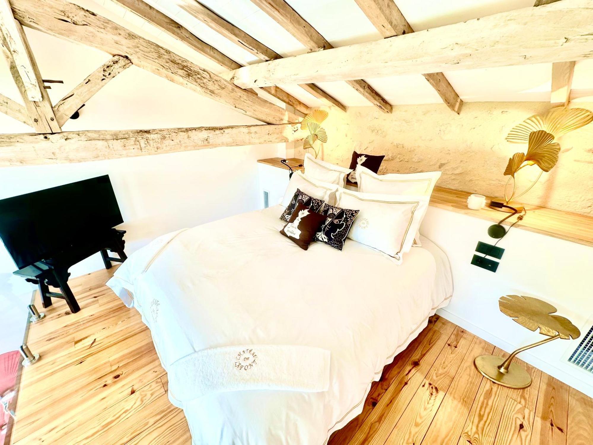 Chateau De Lafont Suites Saint-Vivien  Buitenkant foto