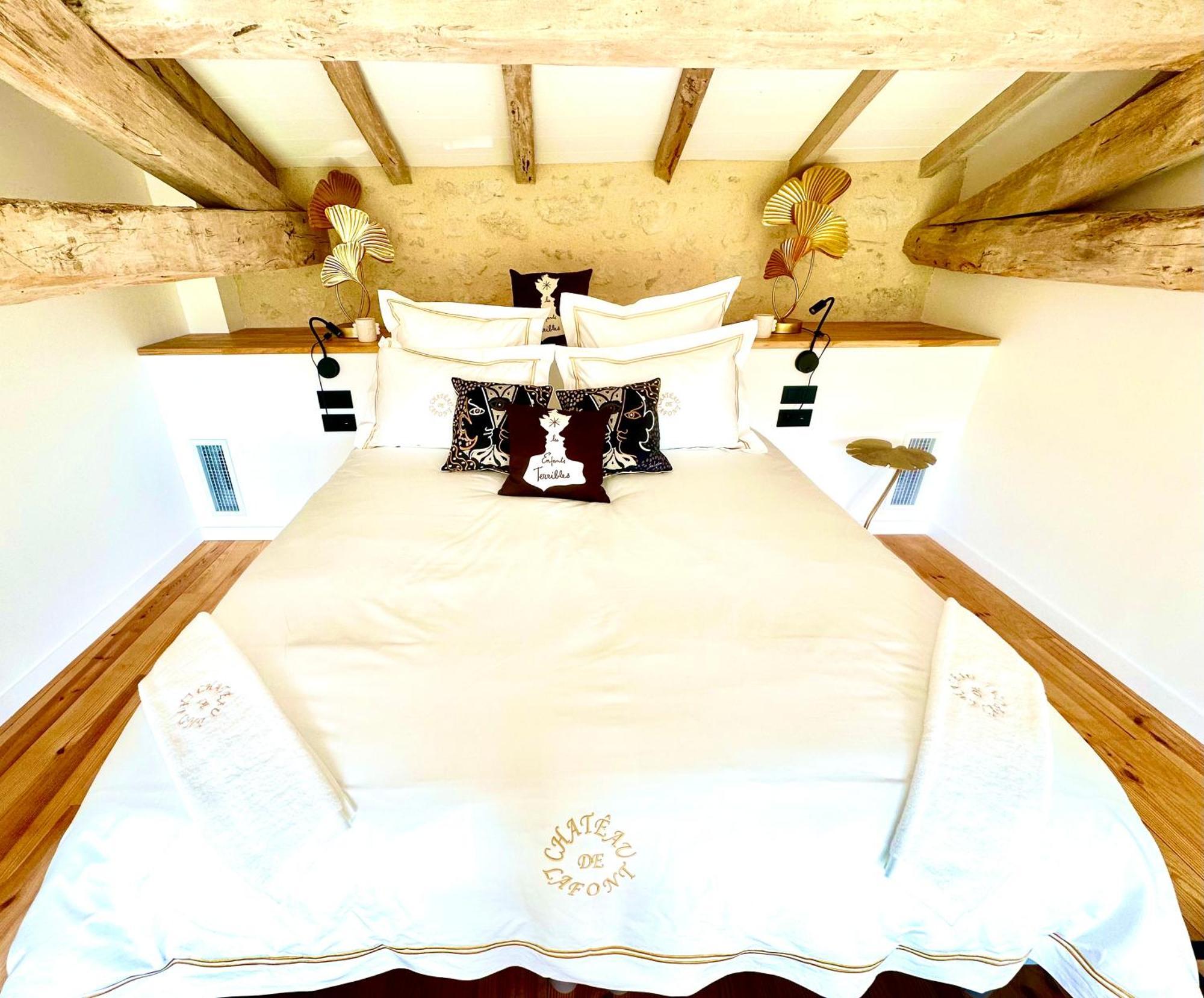 Chateau De Lafont Suites Saint-Vivien  Buitenkant foto